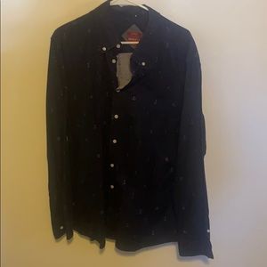 Merona LS Anchor Party Shirt